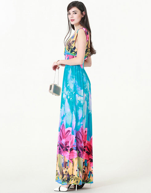 Dubai Abaya: A Summery V-Neck Dress for the Holidays